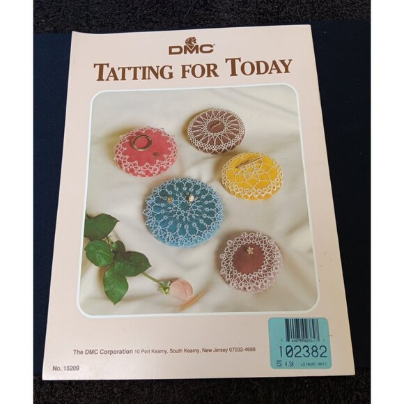 DMC Tatting for Today #15209 – VTG 1983 Instruction Booklet - Picture 2 of 10